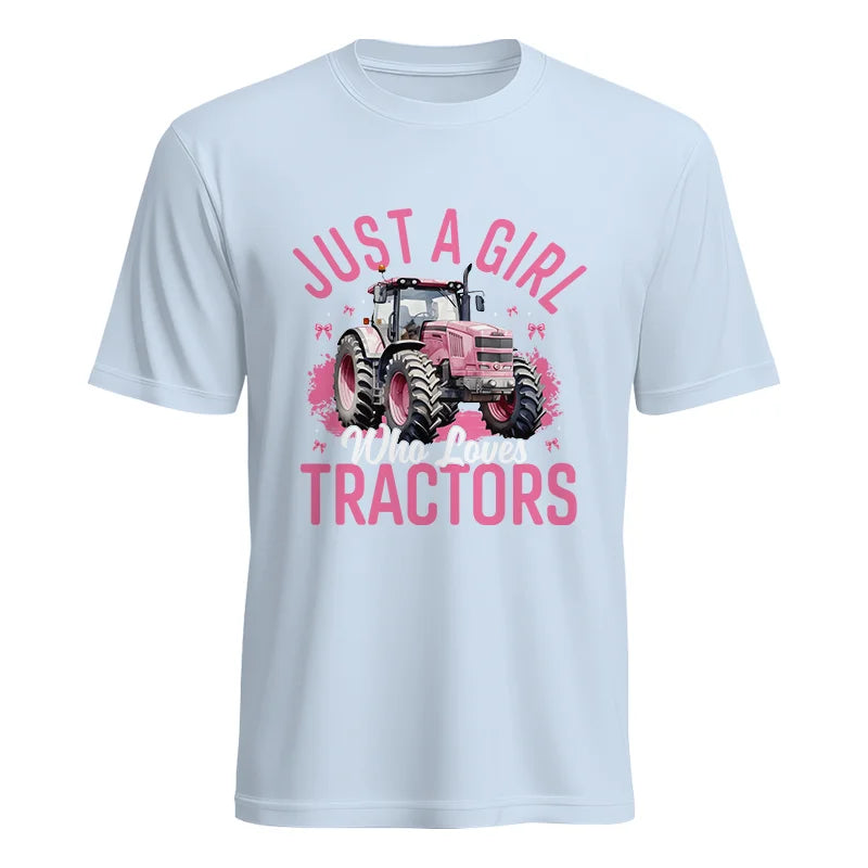 Just A Girl Who Loves Tractors 2 - Unisex Heavy Cotton Tee