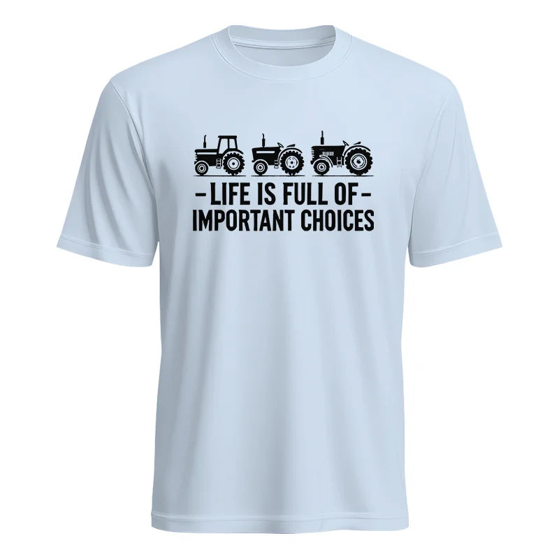 Image of Life Is Full Of Important Choices 21 - Unisex Heavy Cotton Tee