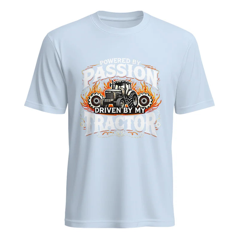 Powered By Passion Driven By My Tractor 1 - Unisex Heavy Cotton Tee