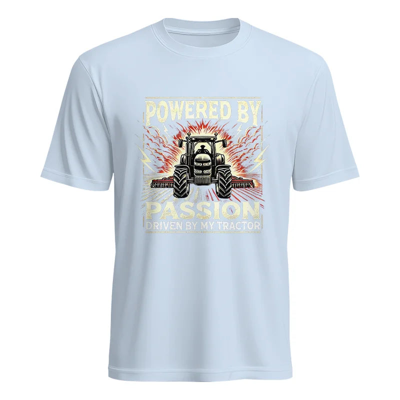 Powered By Passion Driven By My Tractor 4 - Unisex Heavy Cotton Tee