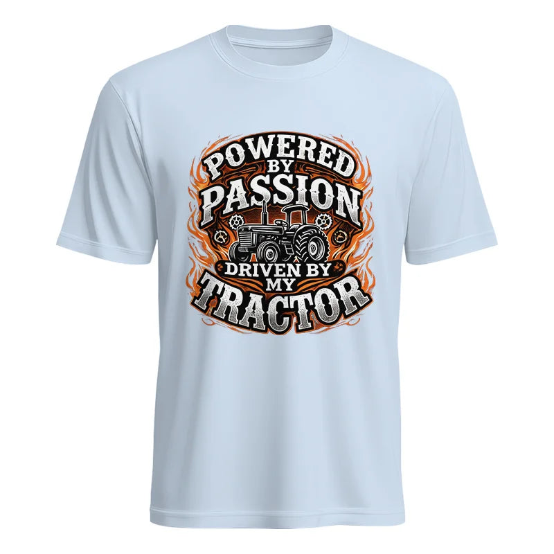 Powered By Passion Driven By My Tractor 5 - Unisex Heavy Cotton Tee