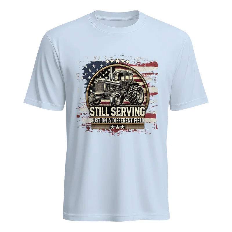 Veteran Farmer Still Serving 1 - Unisex Heavy Cotton Tee