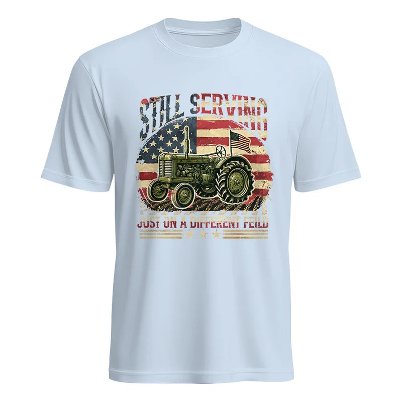 Image of Veteran Farmer Still Serving 10 - Unisex Heavy Cotton Tee