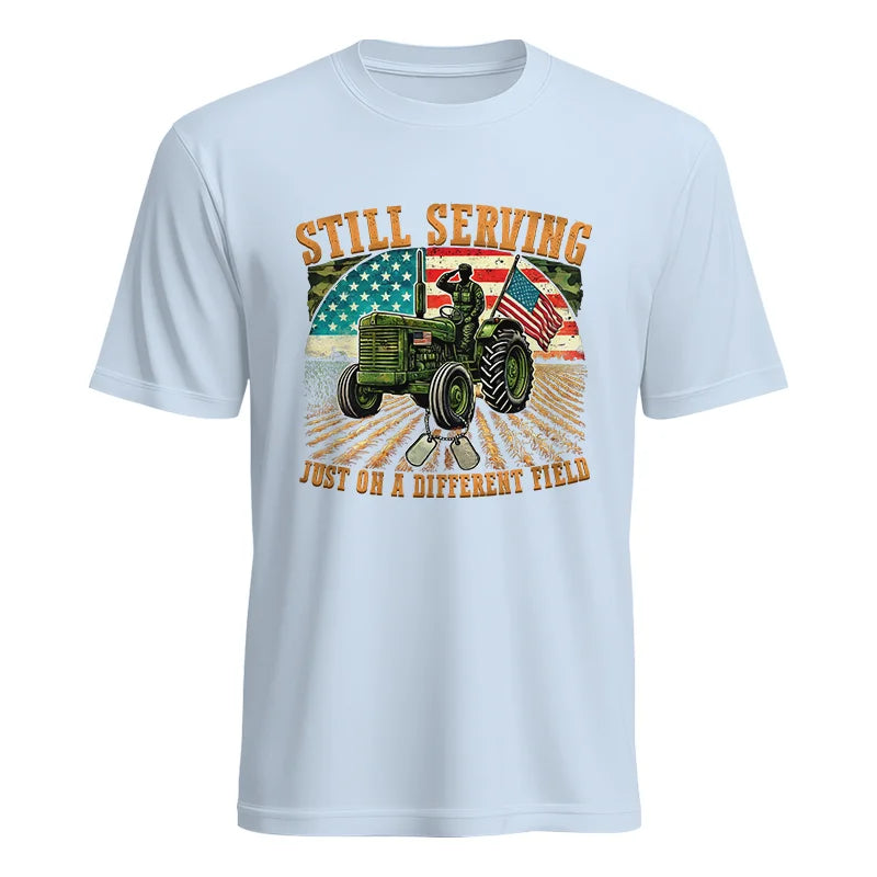 Veteran Farmer Still Serving 9 - Unisex Heavy Cotton Tee