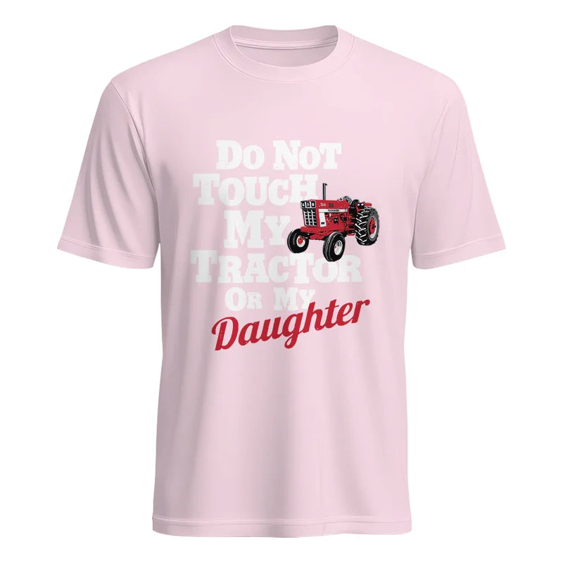 Image of Do Not Touch My Tractor Or My Daughter - Unisex Heavy Cotton Tee