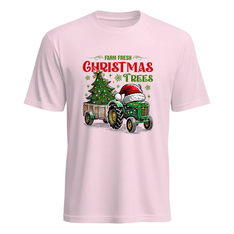 Farm Fresh Christmas Trees - Unisex Heavy Cotton Tee