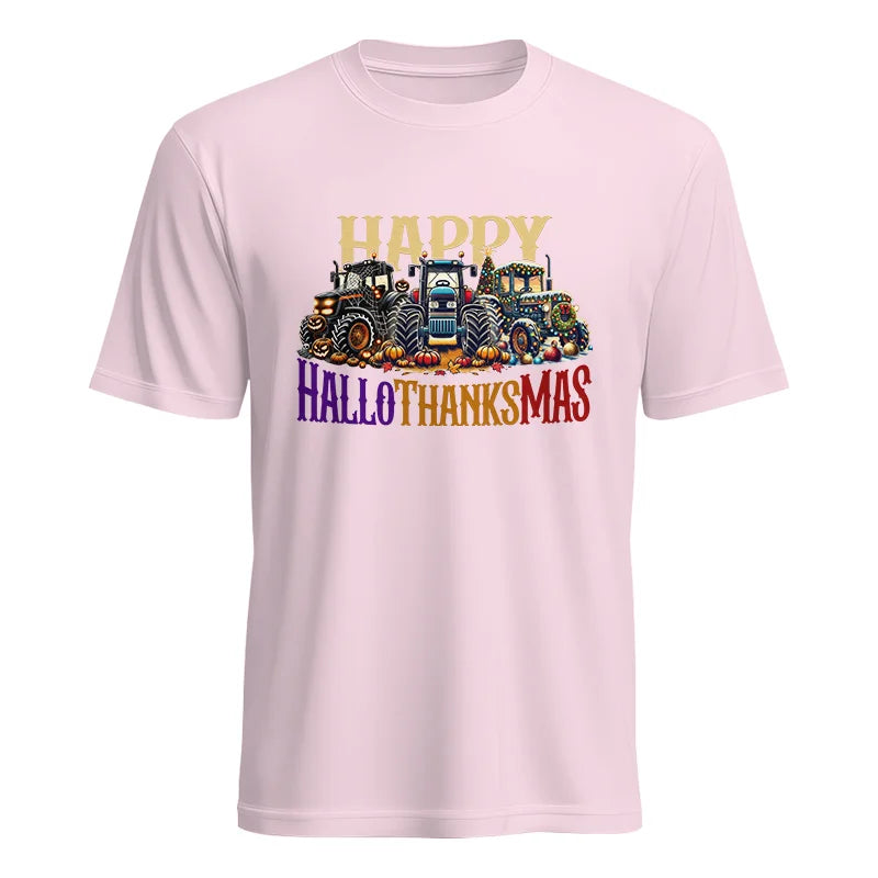 Image of Happy HalloThanksMas - Unisex Heavy Cotton Tee