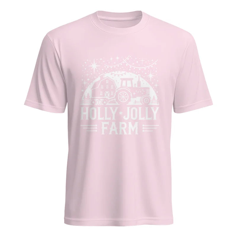 Holly Jolly Farm 2 - Unisex Heavy Cotton Tee