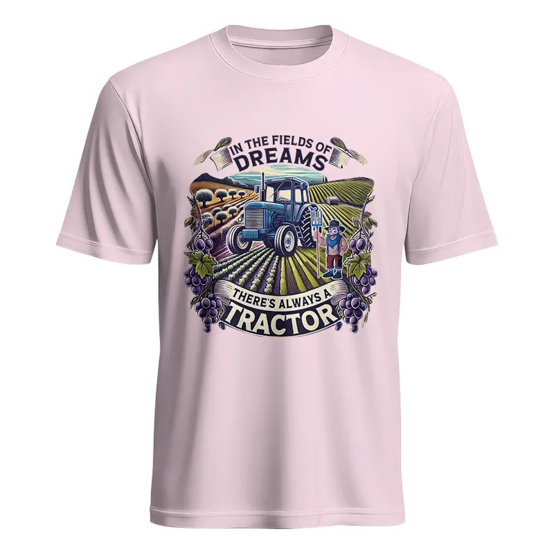 In The Fields Of Dreams There's Always A Tractor 1 - Unisex Heavy Cotton Tee