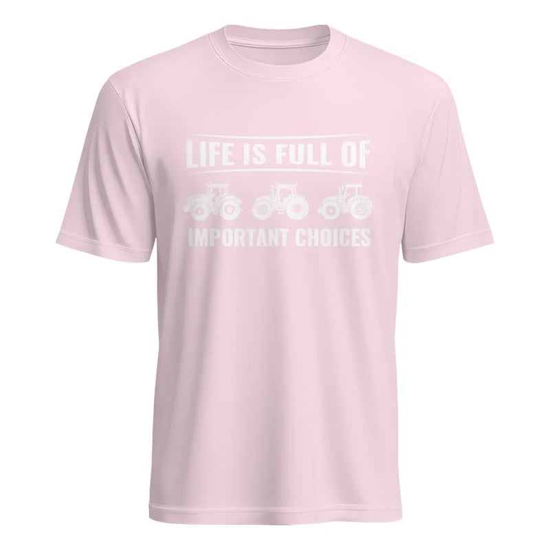 Image of Life Is Full Of Important Choices 16 - Unisex Heavy Cotton Tee