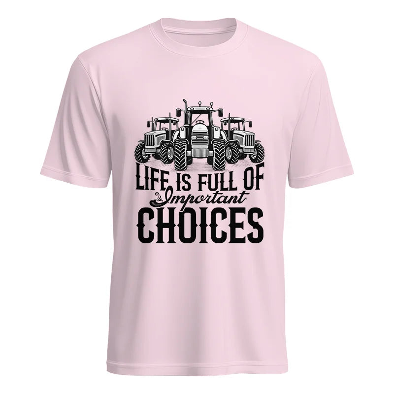 Image of Life Is Full Of Important Choices 2 - Unisex Heavy Cotton Tee