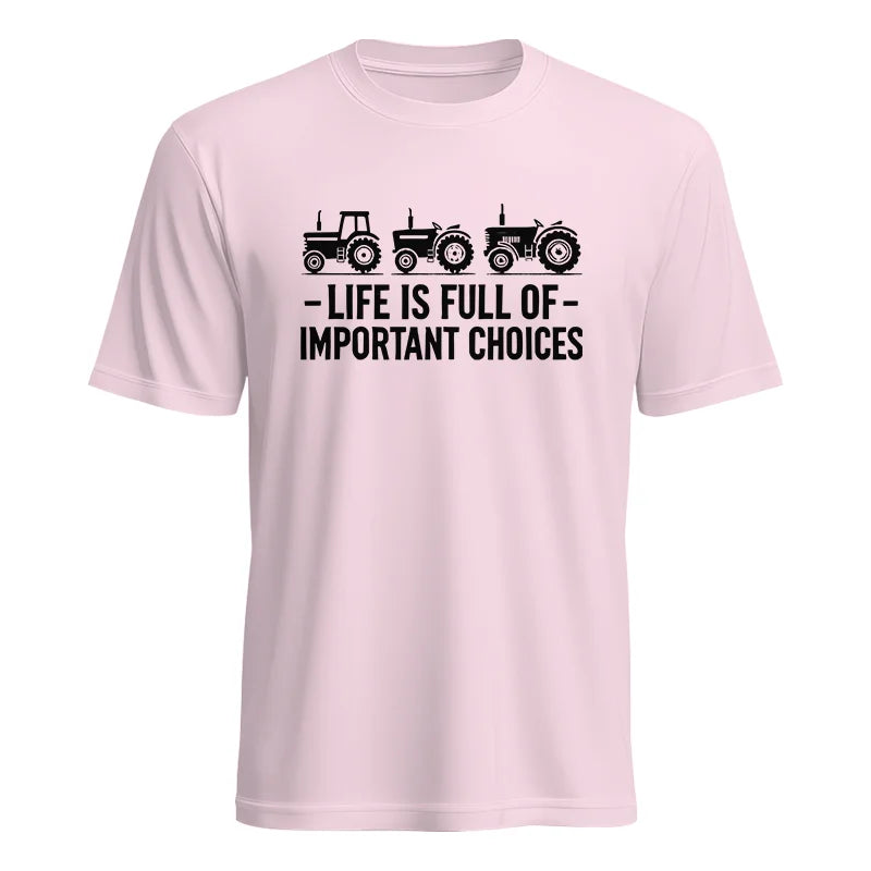 Image of Life Is Full Of Important Choices 21 - Unisex Heavy Cotton Tee