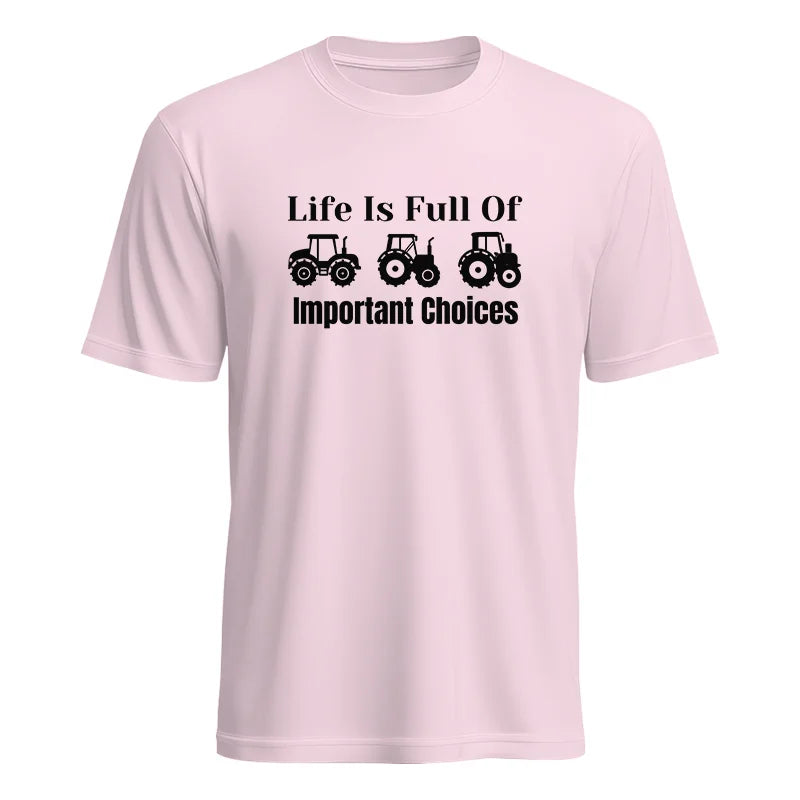 Image of Life Is Full Of Important Choices 22 - Unisex Heavy Cotton Tee