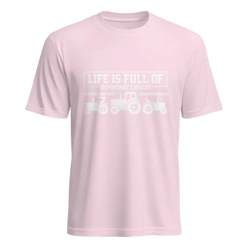 Image of Life Is Full Of Important Choices 31 - Unisex Heavy Cotton Tee