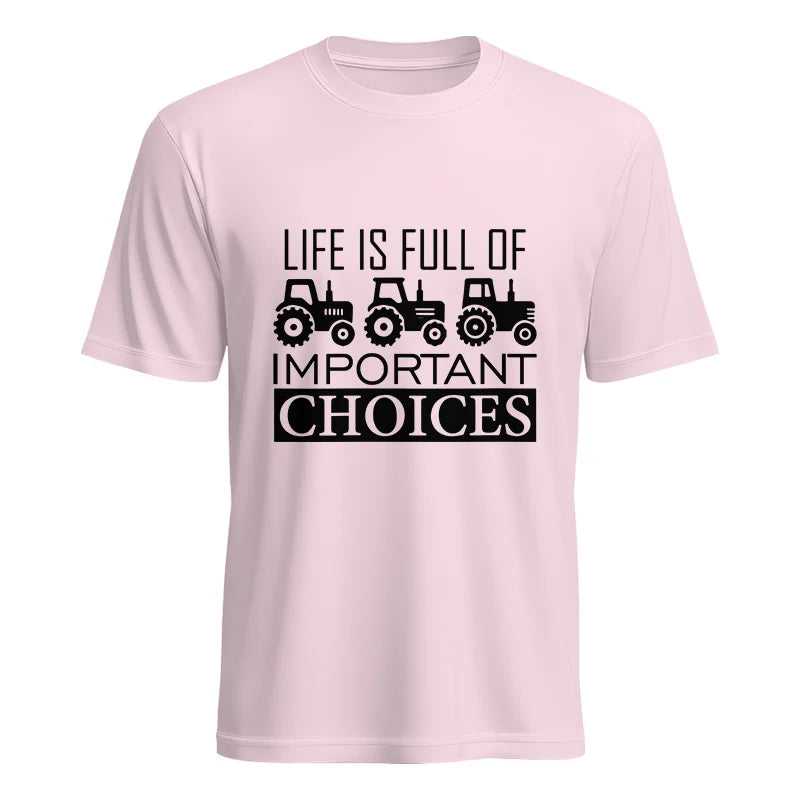 Image of Life Is Full Of Important Choices 35 - Unisex Heavy Cotton Tee