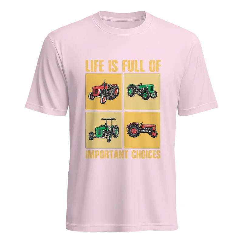 Image of Life Is Full Of Important Choices 38 - Unisex Heavy Cotton Tee