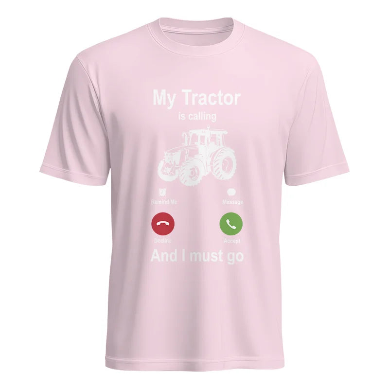 My Tractor Is Calling - Unisex Heavy Cotton Tee