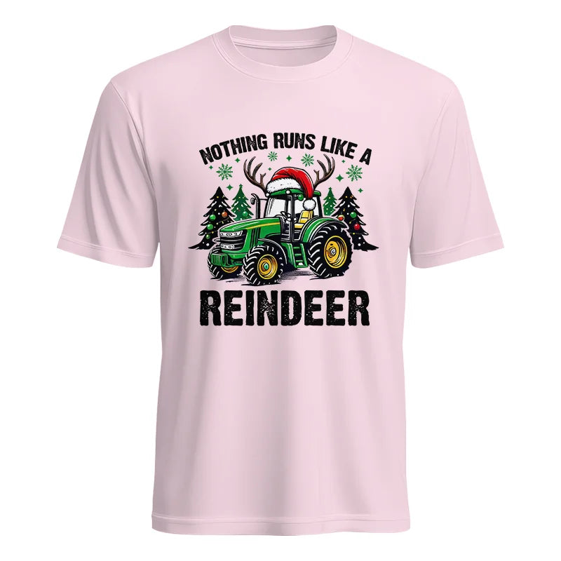 Nothing Runs Like A Reindeer 3 - Unisex Heavy Cotton Tee