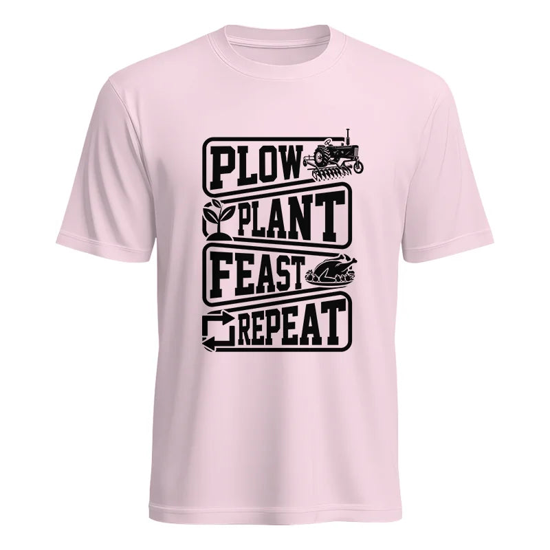 Plow Plant Feast Repeat 1 - Unisex Heavy Cotton Tee