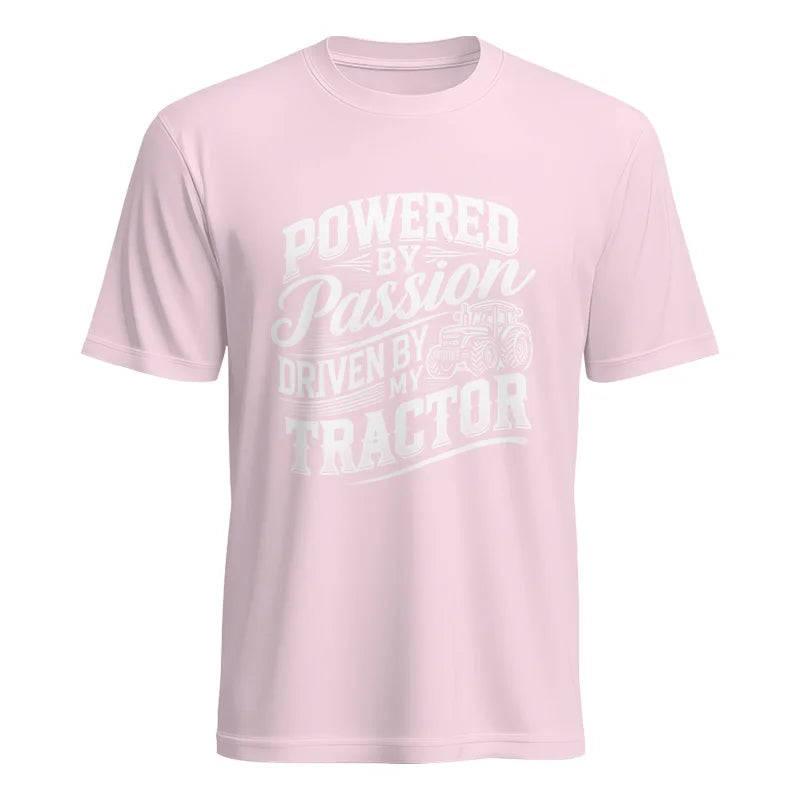 Powered By Passion Driven By My Tractor 2 - Unisex Heavy Cotton Tee