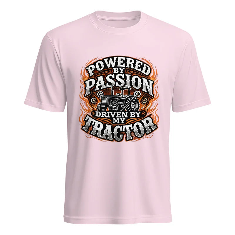 Powered By Passion Driven By My Tractor 5 - Unisex Heavy Cotton Tee