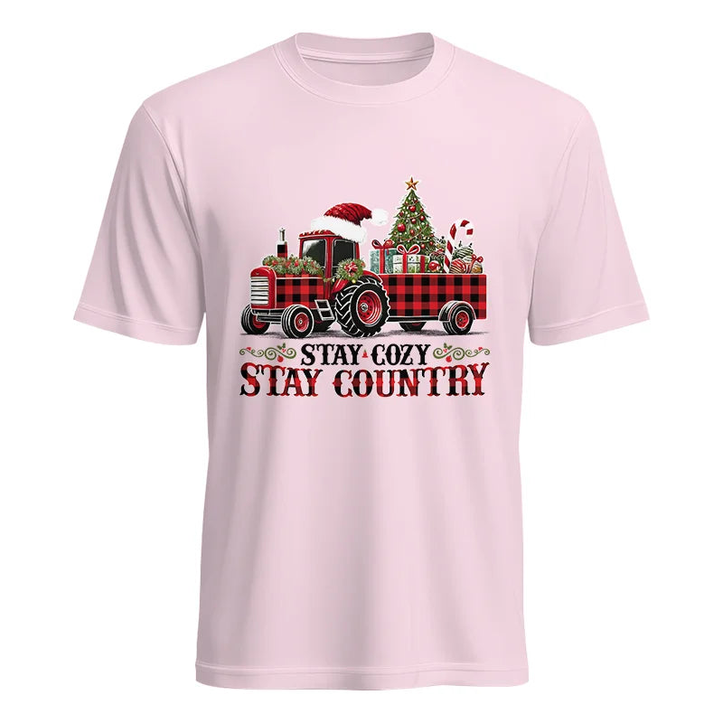 Stay Cozy Stay Country - Unisex Heavy Cotton Tee