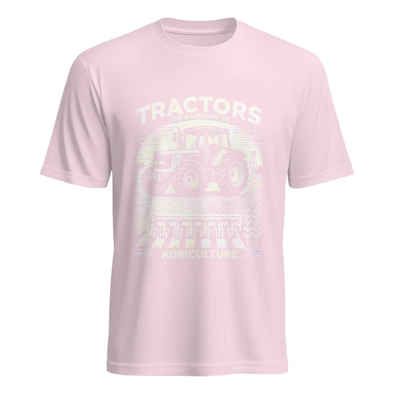 Image of Tractors The Backbone Of Agriculture - Unisex Heavy Cotton Tee