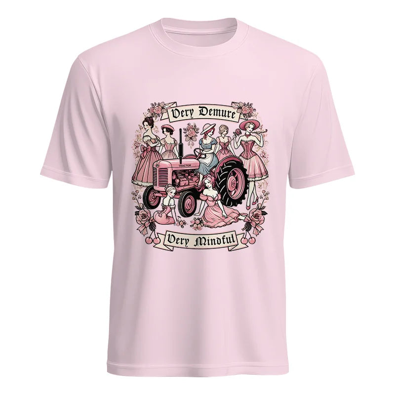 Image of Very Demure Very Mindful Tractor - Unisex Heavy Cotton Tee