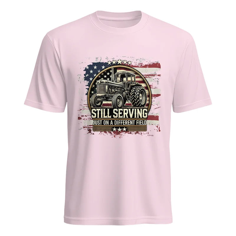 Veteran Farmer Still Serving 1 - Unisex Heavy Cotton Tee