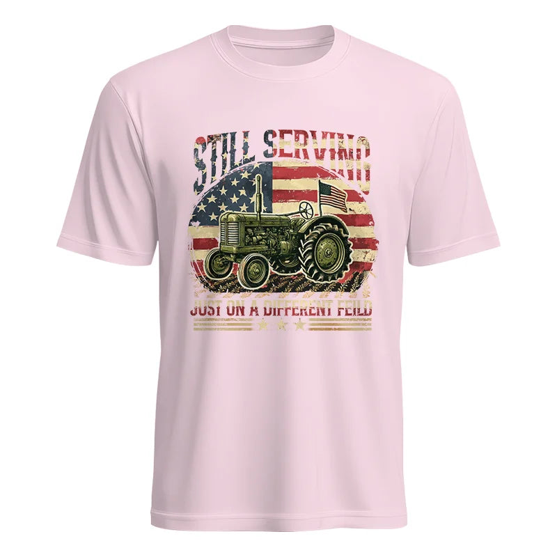 Veteran Farmer Still Serving 10 - Unisex Heavy Cotton Tee