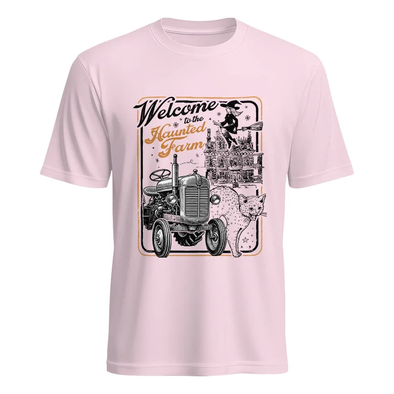 Welcome To The Haunted Farm 1 - Unisex Heavy Cotton Tee