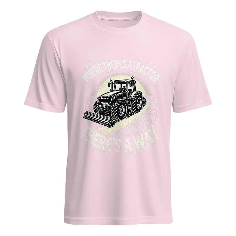 Where There's A Tractor There's A Way 1 - Unisex Heavy Cotton Tee