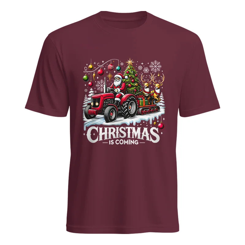 Christmas Is Coming 1 - Unisex Heavy Cotton Tee