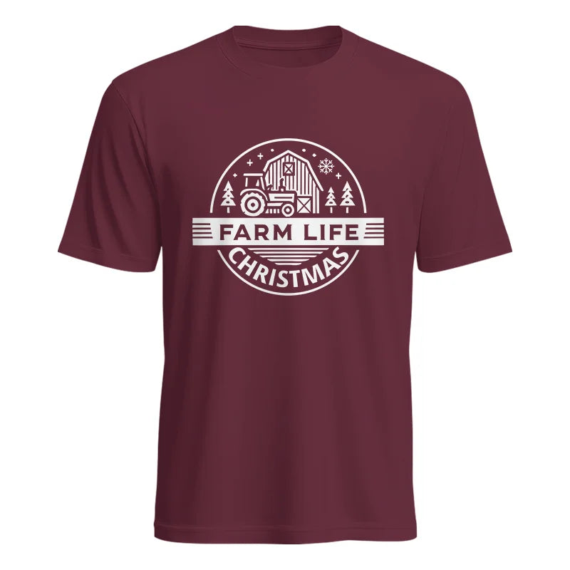 Farm Life Christmas 1 - Unisex Heavy Cotton Tee