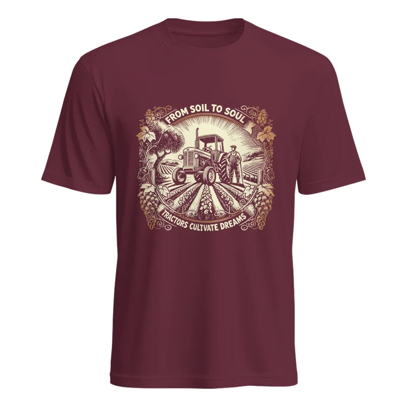 From Soil To Soul_Tractors Cultivate Dreams 2 - Unisex Heavy Cotton Tee