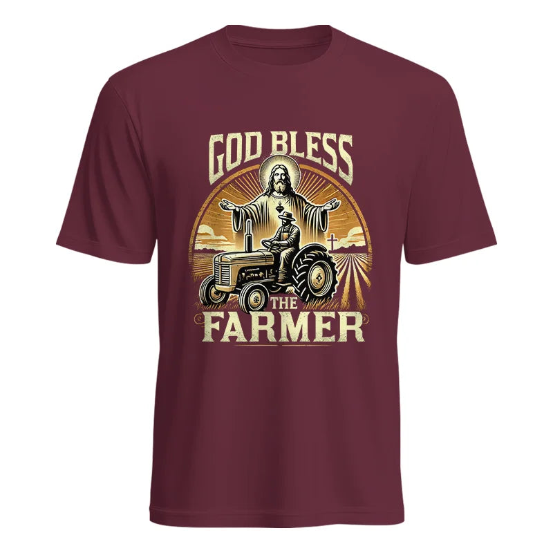 God Bless The Farmer 1 - Unisex Heavy Cotton Tee