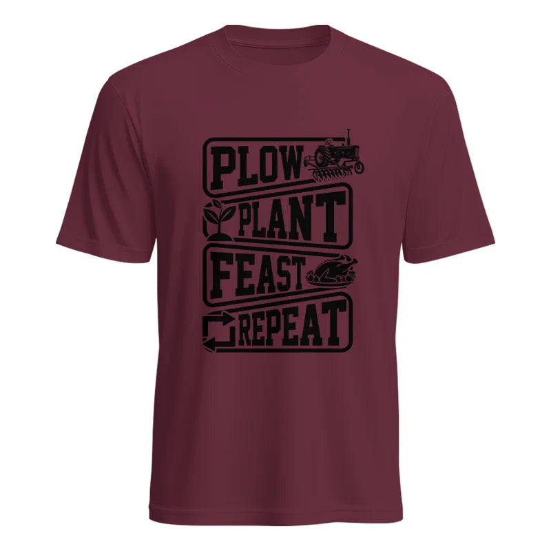 Plow Plant Feast Repeat 1 - Unisex Heavy Cotton Tee