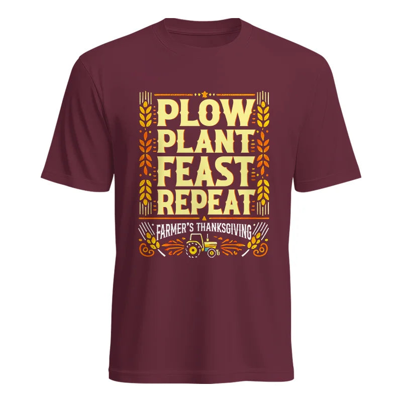 Plow Plant Feast Repeat - Unisex Heavy Cotton Tee