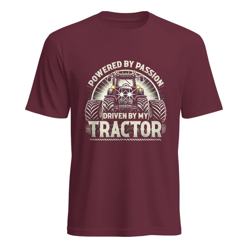 Powered By Passion Driven By My Tractor 6 - Unisex Heavy Cotton Tee