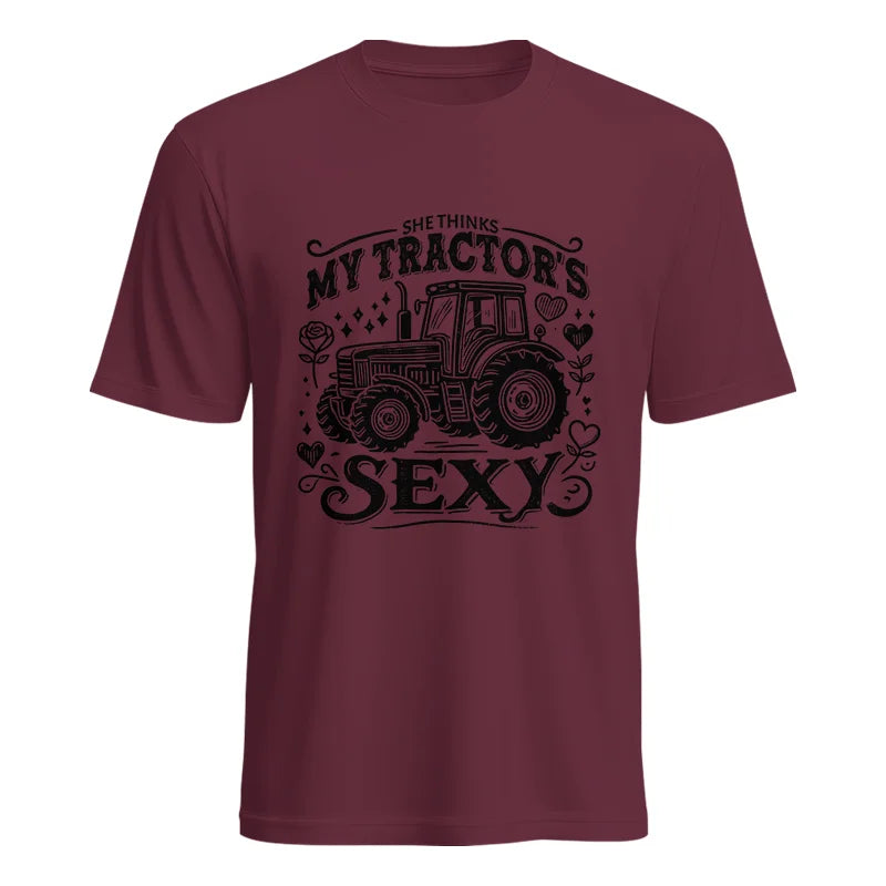 She Thinks My Tractor's Sexy - Unisex Heavy Cotton Tee