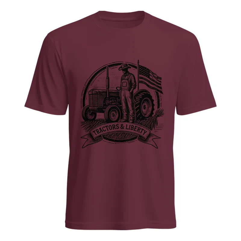 Tractors And Liberty - Unisex Heavy Cotton Tee