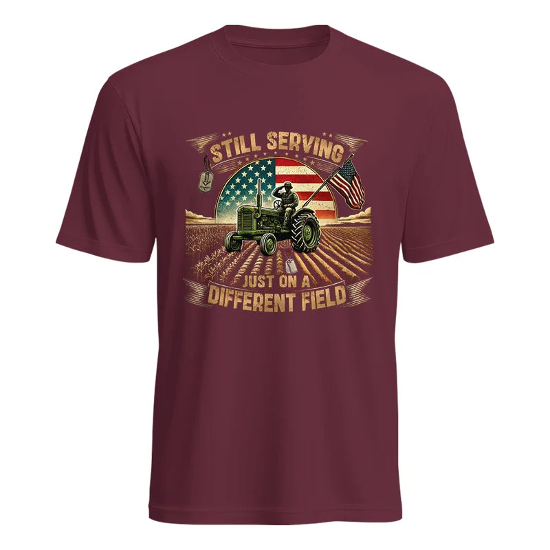 Image of Veteran Farmer Still Serving 8 - Unisex Heavy Cotton Tee