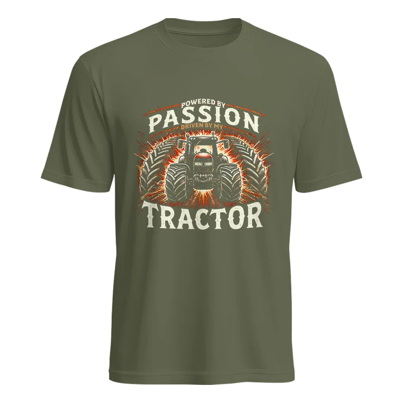 Image of Driven By My Tractor - Unisex Heavy Cotton Tee