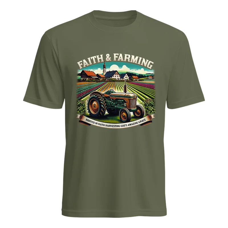 Faith And Farming 4 - Unisex Heavy Cotton Tee