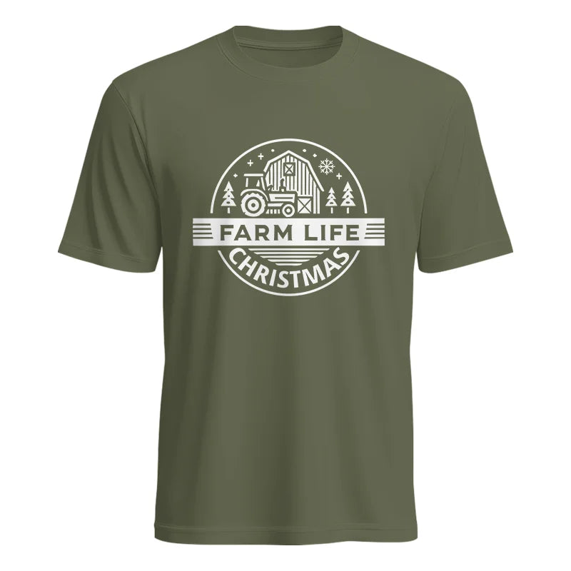 Farm Life Christmas 1 - Unisex Heavy Cotton Tee