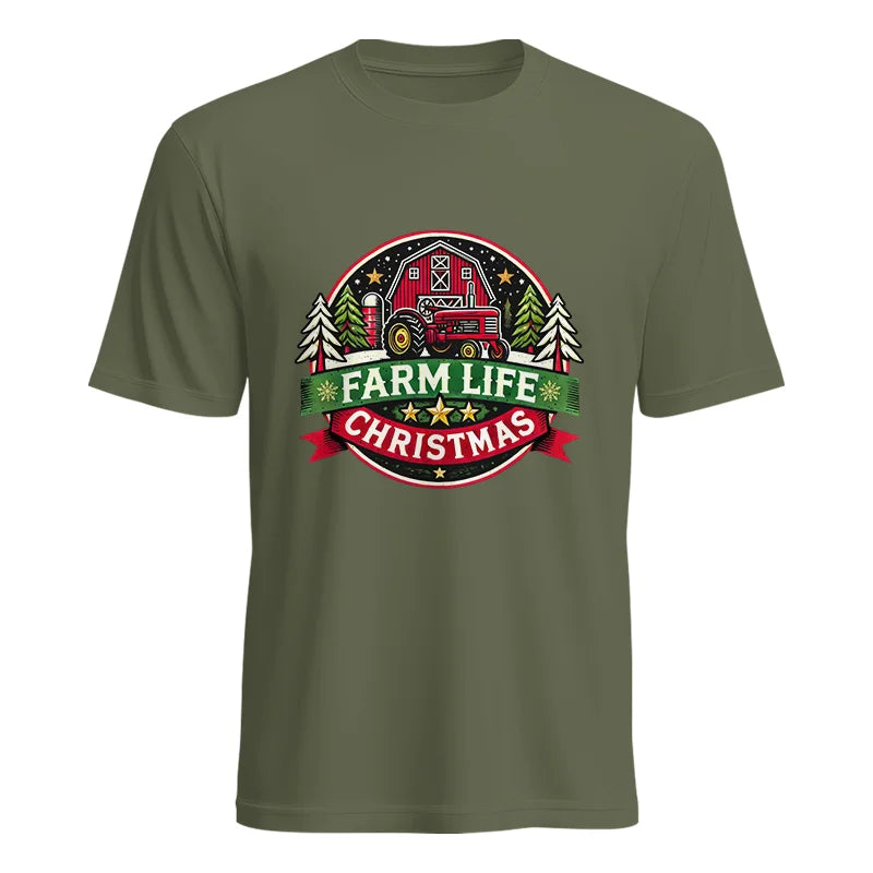 Farm Life Christmas 3 - Unisex Heavy Cotton Tee