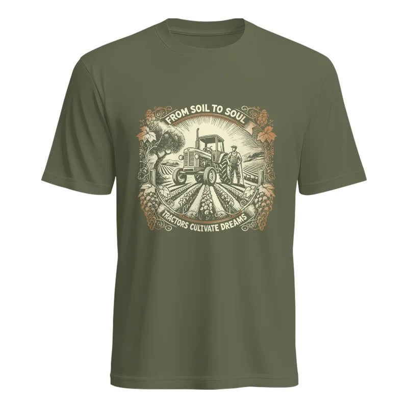 Image of From Soil To Soul_Tractors Cultivate Dreams 2 - Unisex Heavy Cotton Tee