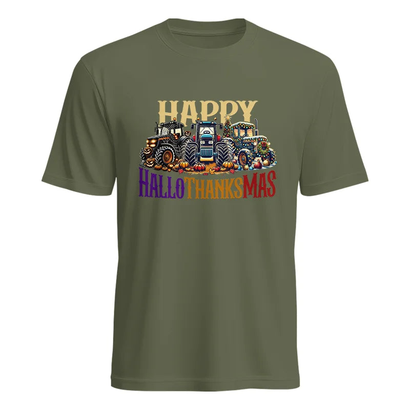 Happy HalloThanksMas - Unisex Heavy Cotton Tee