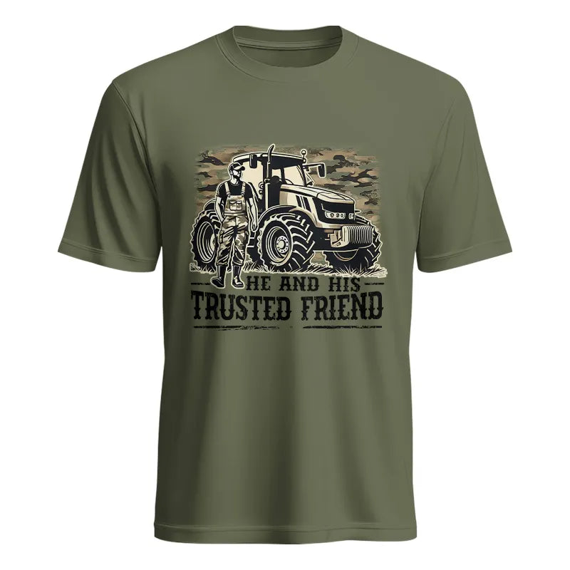 He and His Trusted Friend - Unisex Heavy Cotton Tee