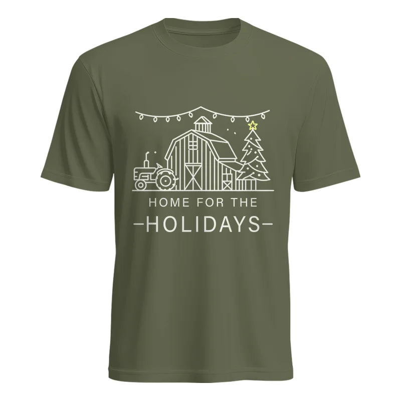 Image of Home For The Holidays - Unisex Heavy Cotton Tee